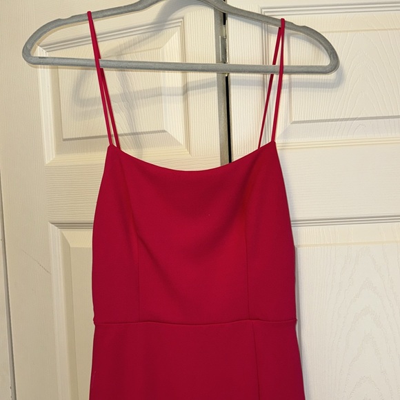 pink slit formal gown - Picture 4 of 6